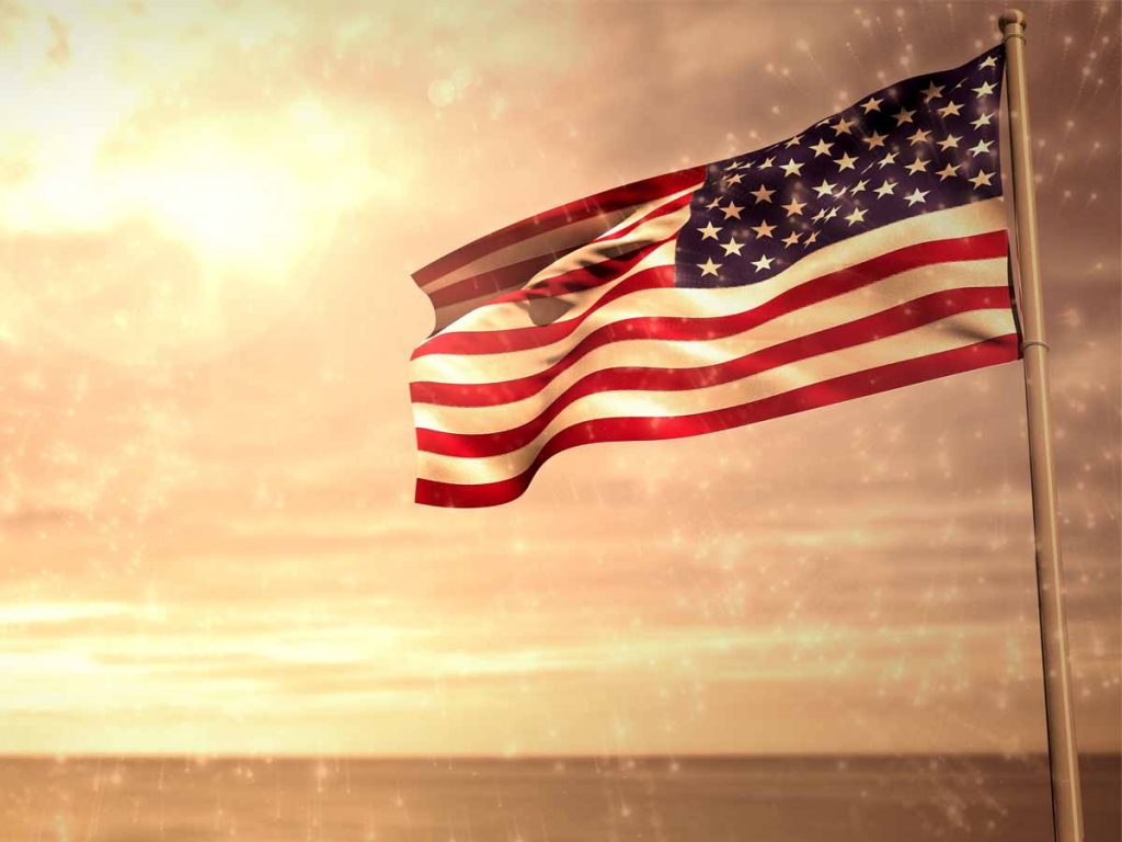 Amerikaanse vlag.